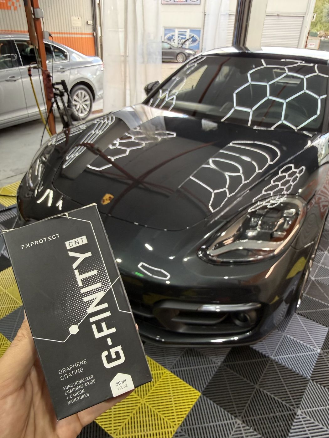 FX Protect G-FINITY CNT grafenska keramika — Porsche Panamera